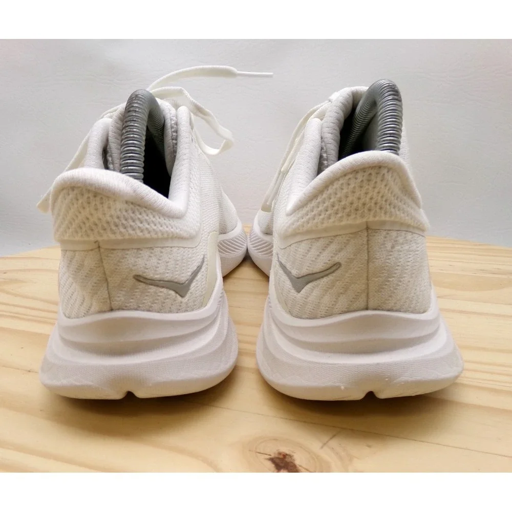 Hoka One One Solimar Running Shoes Womens White Size 8 B Sneakers 1123075